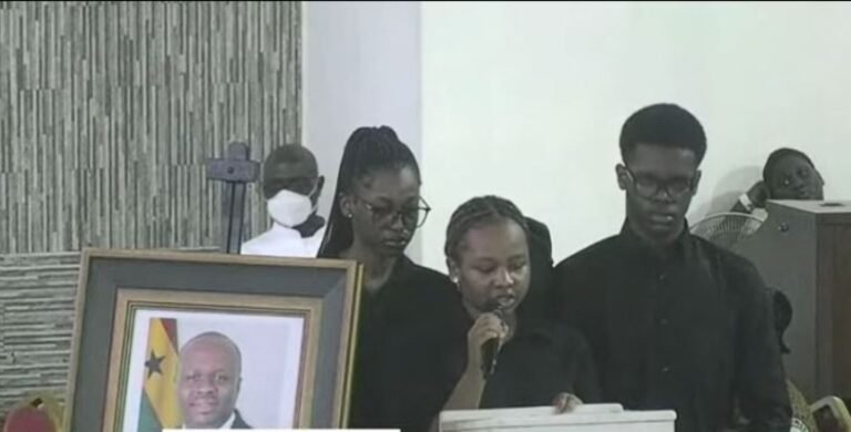 “Who will we call in the middle of the night?” – Omane Boamah’s children mourn