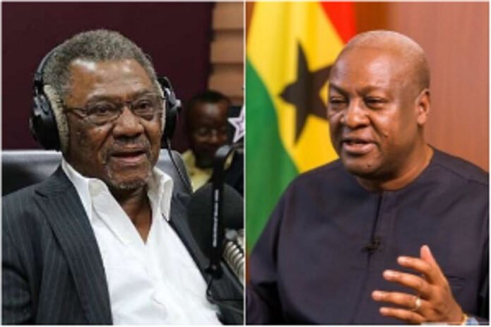 Cadman Atta Mills and President Mahama
