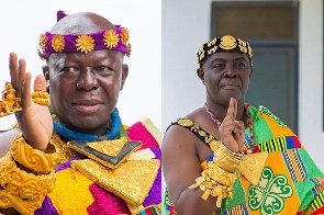 The Asantehene and the Dormaahene