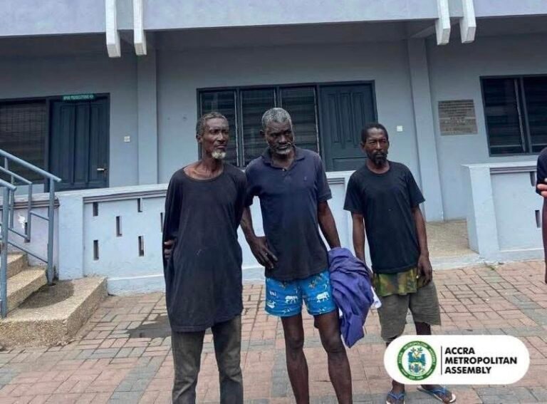 Court sentenced two to prison with hard labour for dumping refuse at the Accra Post Office