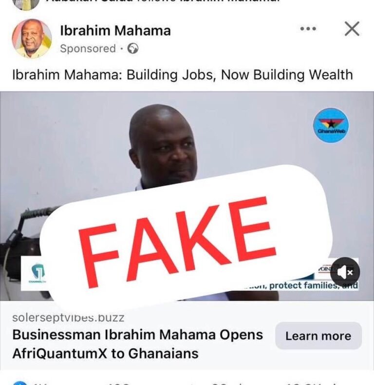 Suspect involved in AI-generated investment scam attributed to Ibrahim Mahama busted – Special aide