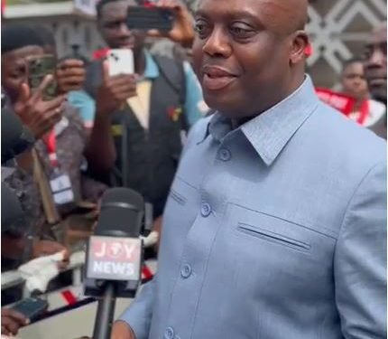 Deputy Finance Minister Thomas Ampem Nyarko