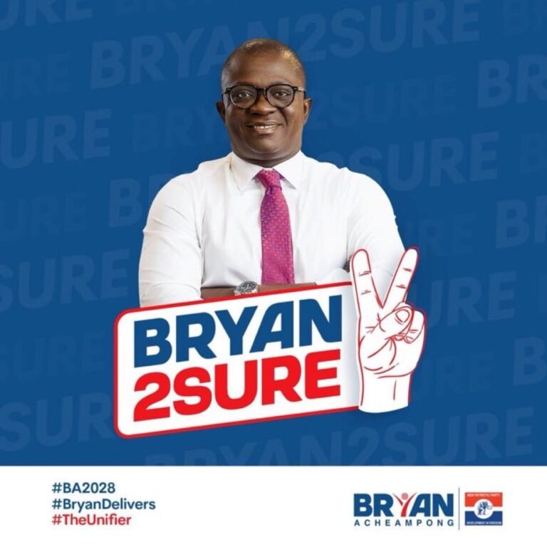 #Bryan2Sure trends on X as Dr Bryan Acheampong picks no 2 in NPP ballot
