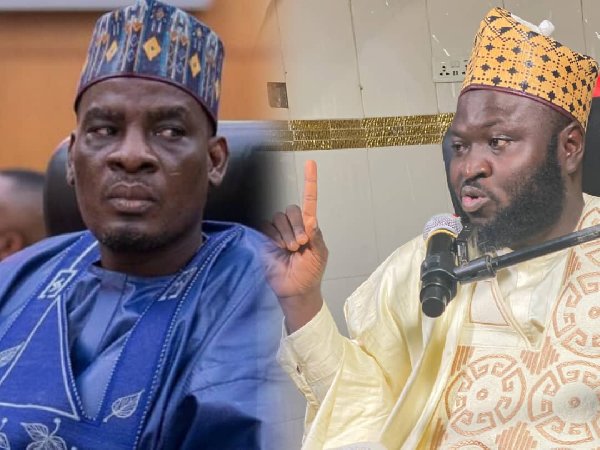 Haruna Iddrisu and Dr Abdul- Muhsin Baafi, an Islamic scholar