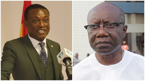 Kissi Agyebeng and Ken Ofori-Atta