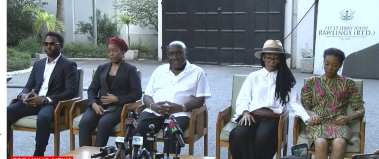 “We crave your indulgence to give us some privacy” – Rawlings’ family appeals