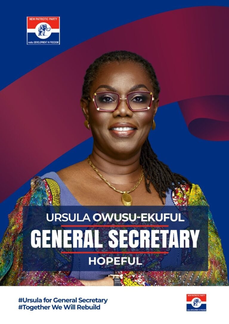 Official – Ursula Owusu-Ekuful to contest NPP General Secretary position