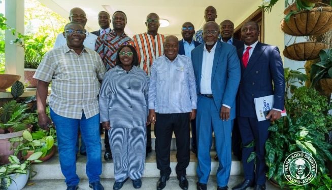 Akufo-Addo and NPP flagbearer aspirants