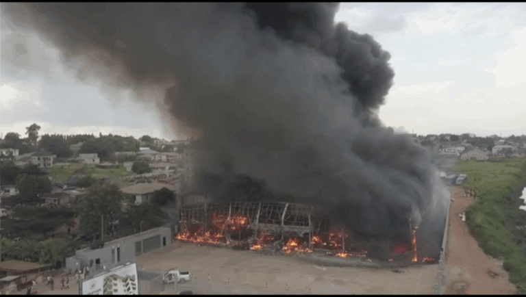 Kumasi China City Mall to be pulled down after devastating fire