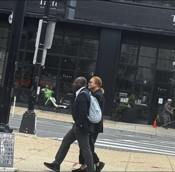Ken Ofori-Atta and his wife