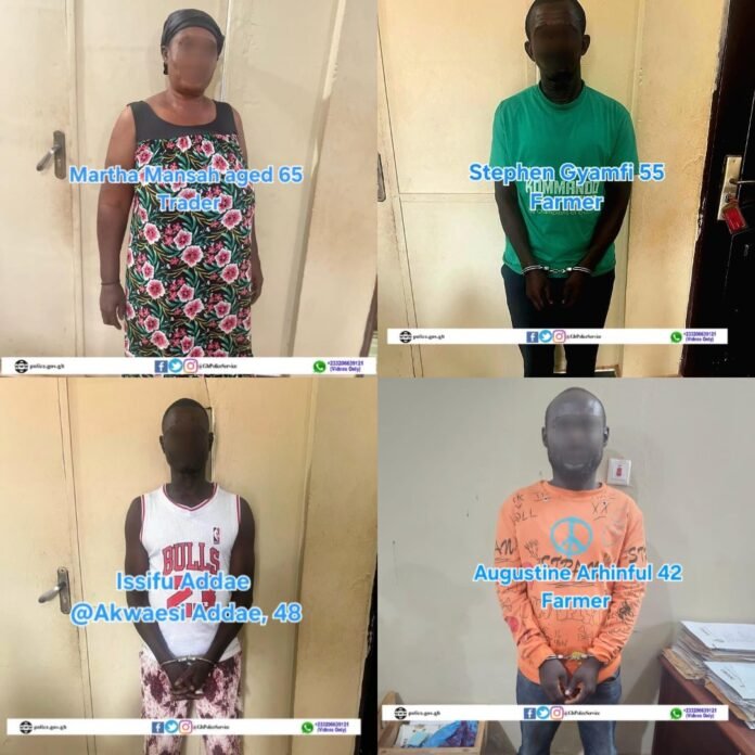 4 arrested for the murder of destooled Akwamuhene
