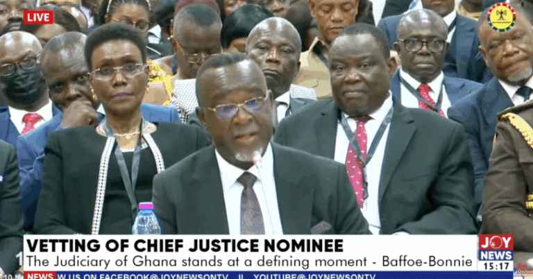 “I deserve the Chief Justice position” – Justice Baffoe-Bonnie