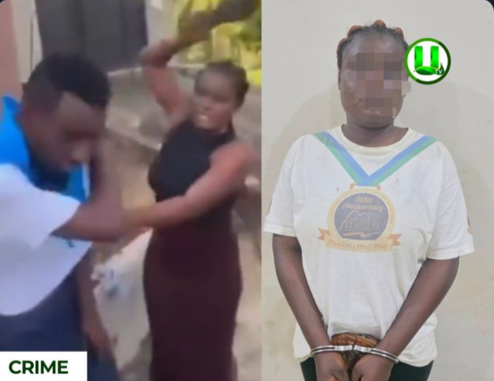 “I promised to buy her a new phone” – Man beaten by girlfriend breaks silence 