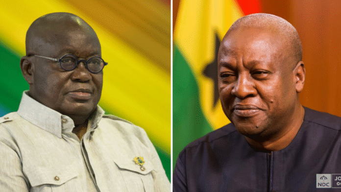 Akufo-Addo and President Mahama