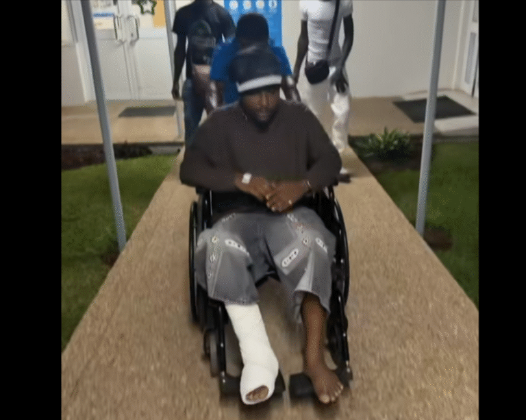 Kelvyn Boy suffers an ankle injury in a near-fatal accident