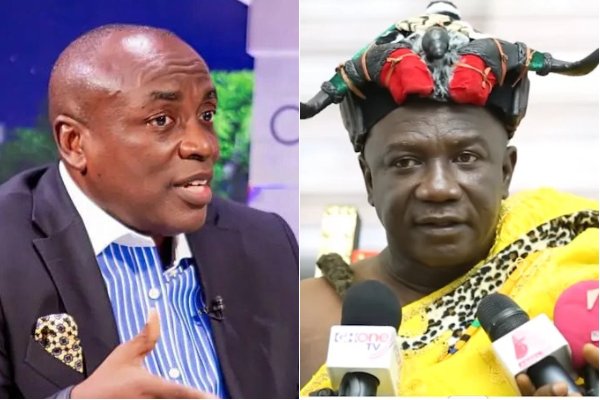 “He is a disgrace to Chieftaincy” – Kwabena Agyapong fires Akyem Krontihene over ‘Sankwas five’ tag