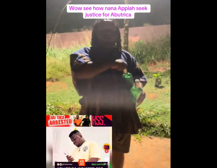 Watch Fetish priest invokes his gods to seek justice for Abu Trica following his arrest