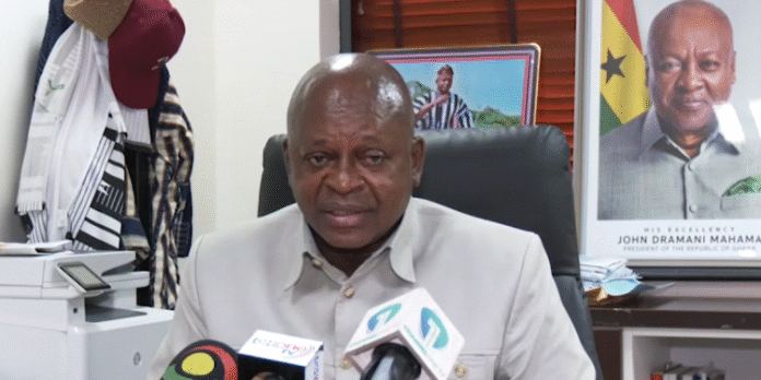 Transport Minister Joseph Nikpe Bukari