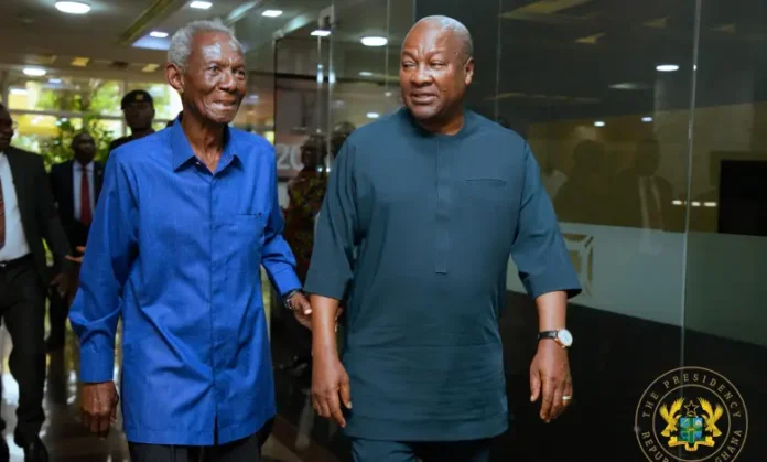 Kwame Pianim and President Mahama