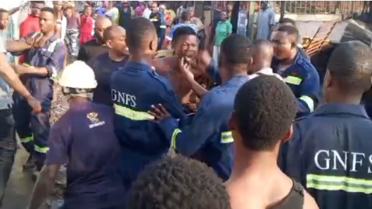 Fire Service officers allegedly assault Class FM reporter at Kasoa New Market