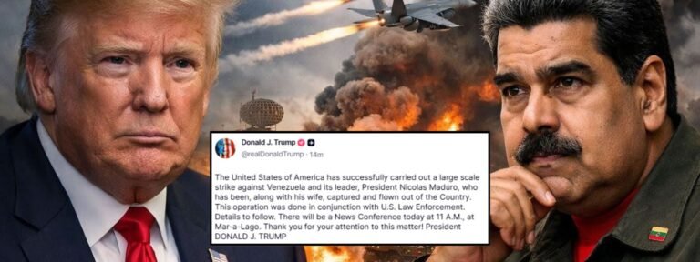 US captures Venezuela’s President Maduro and wife 