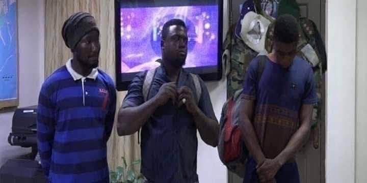 3 Nigerian men busted after a stowaway attempt to Spain ended up in Ghana