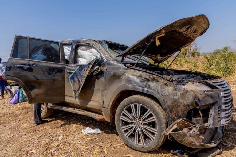 BREAKING – Haruna Iddrisu and Adams Sukparu involved in an accident on Bolgatanga-Tumu road