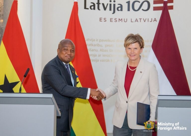“No case of extortion or fake tickets” – Ablakwa breaks silence after arriving in Latvia  