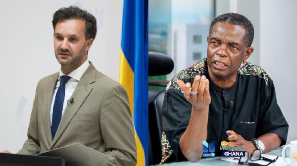 Heorhii Tykhyi and Kwesi Pratt