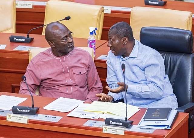 Ken Agyapong and Afenyo-Markin