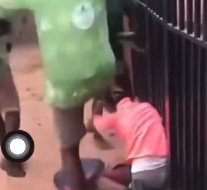 Video – Obrachire SHS Student violently assaulted with stones and sticks at district games