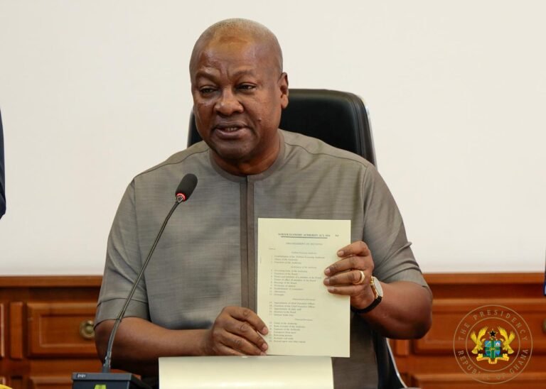 “Let move from strategy to implementation” – Mahama says after signing 24-hour economy authority bill into law