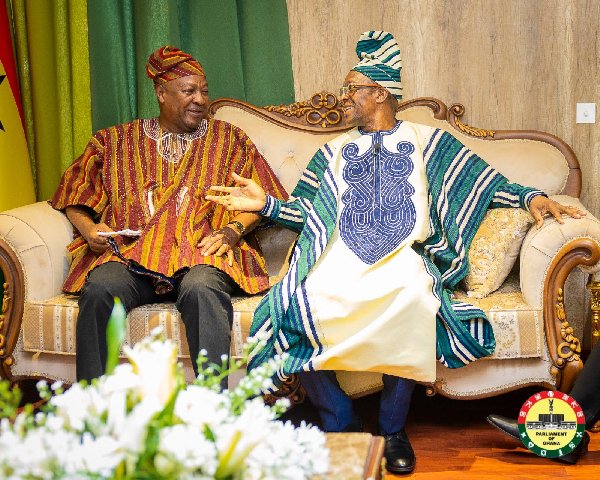 President Mahama and Speaker Bagbin
