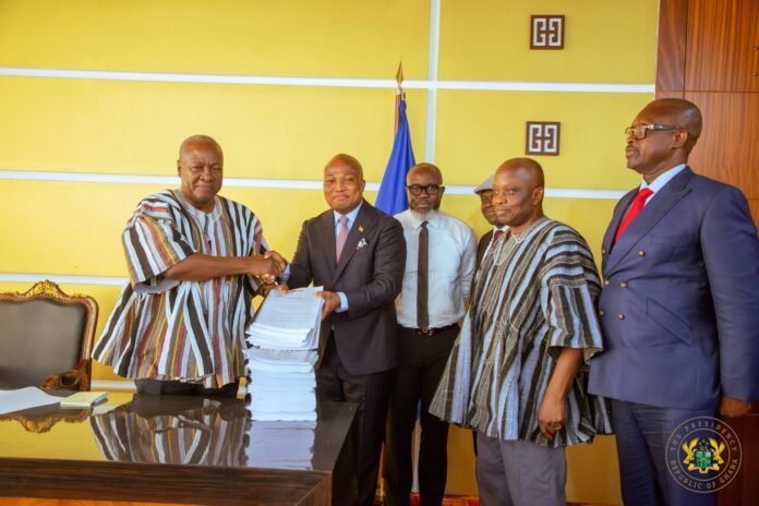 The ORAL committee and President Mahama