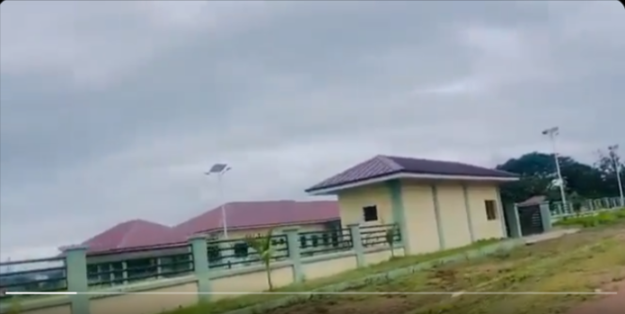 The completed abandoned hospital in Koforidua