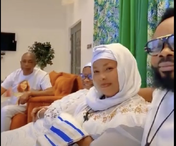 Agradaa and Angel Asiamah