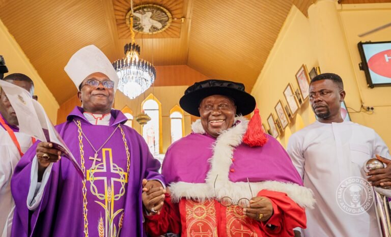 “With man this is impossible” – Akufo-Addo says after receiving Anglican honour