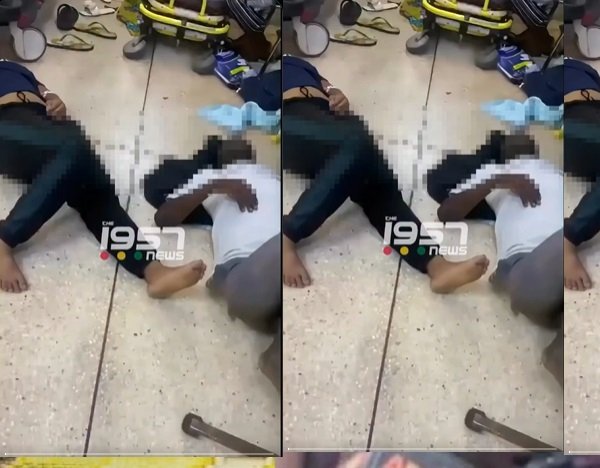Watch alarming footage of patients lying on the floors Korle Bu wards