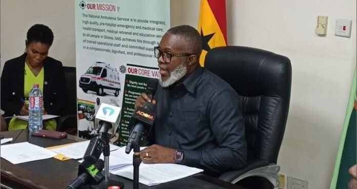 Chief Executive Officer of the National Ambulance Service, Dr George Kojo Owusu