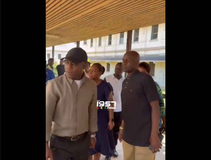 Health Minister and the Korle Bu CEO