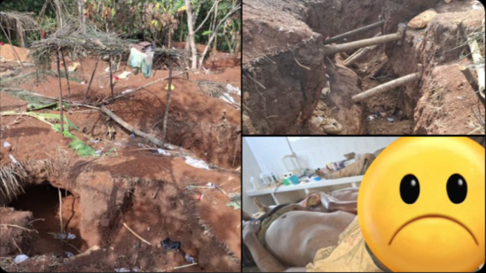 Mining pit collapse in Asutifi South