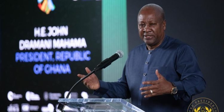 “Ghana will not be just a passive consumer of technologies” – Mahama says as he launches National AI Strategy