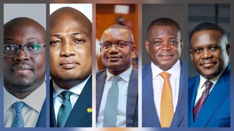 5 Best-performing cabinet ministers in the Mahama administration