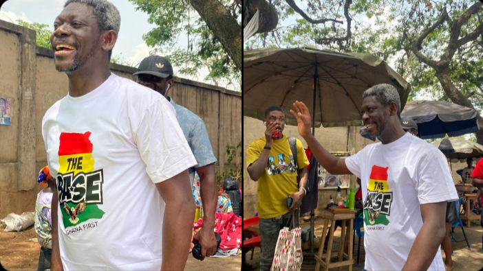 Agya Koo trends as he hits the streets to promote his new party after dumping NPP