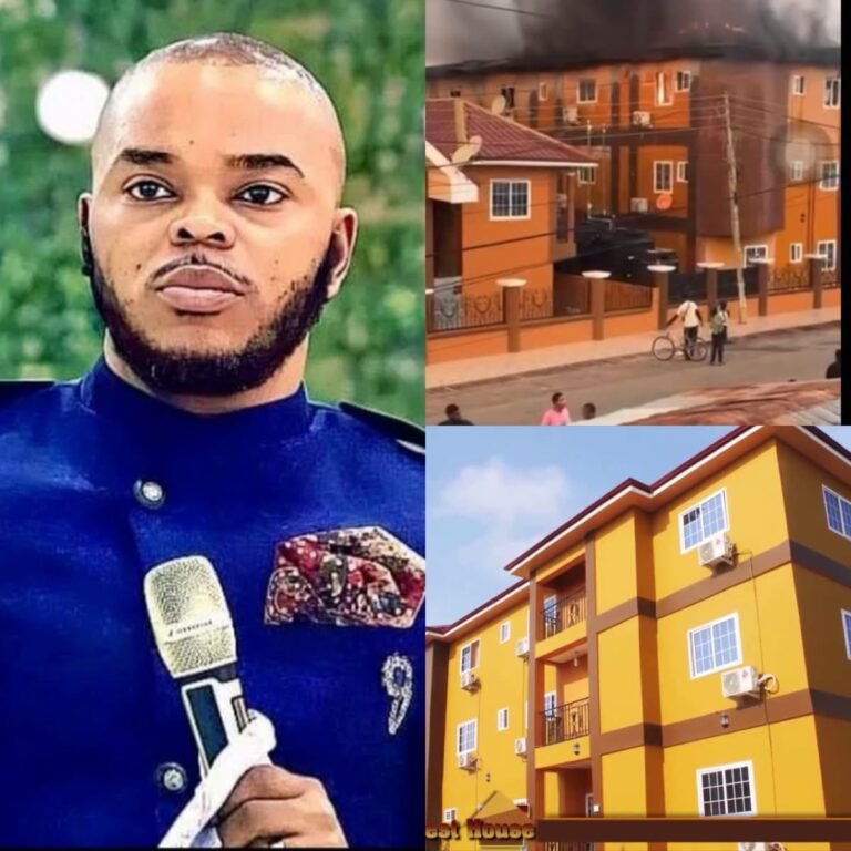 Bishop Daniel Obinim’s multi-storey property at Ashale Botwe catches fire