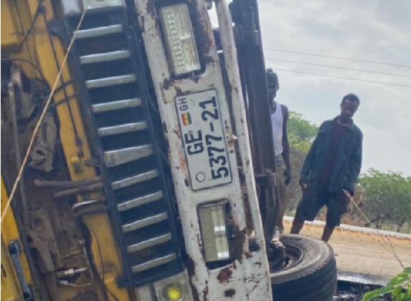 Kintampo–Tamale Highway crash