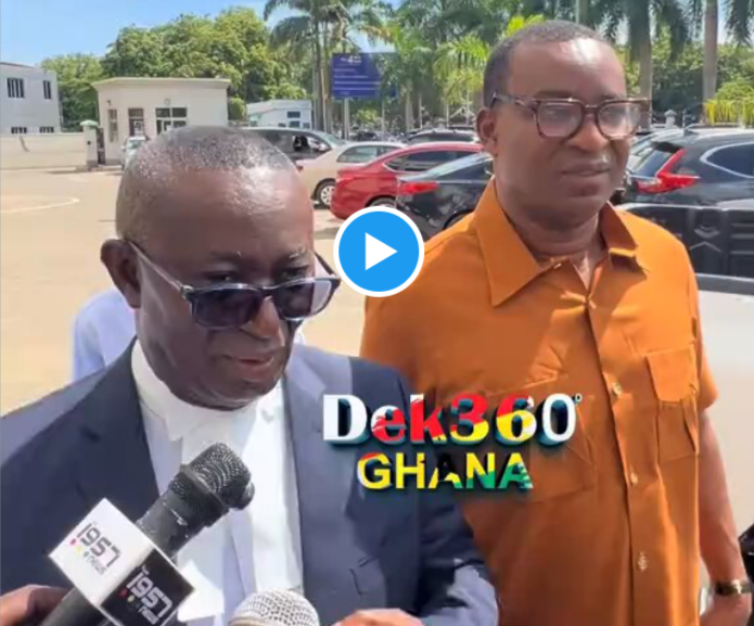 Lawyer Andy Appiah-Kubi and Chairman Wontumi