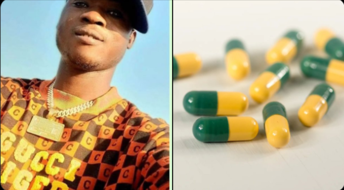 Young man dies after allegedly swallowing ten tablets of tramadol in competition