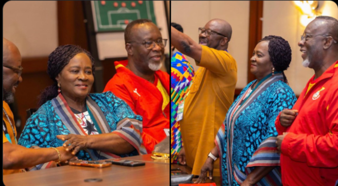 Chief Justice spotted at Black Stars camp sparks massive outrage