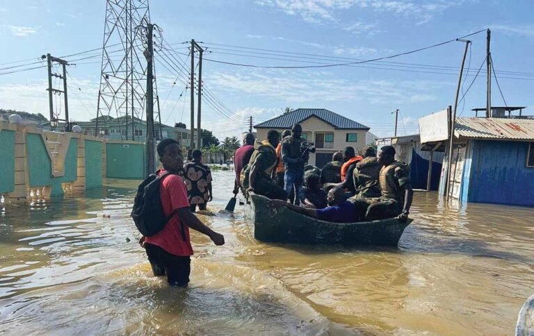 ‘Operation Boafo’ – GAF deploy troops to flood-hit communities in Accra